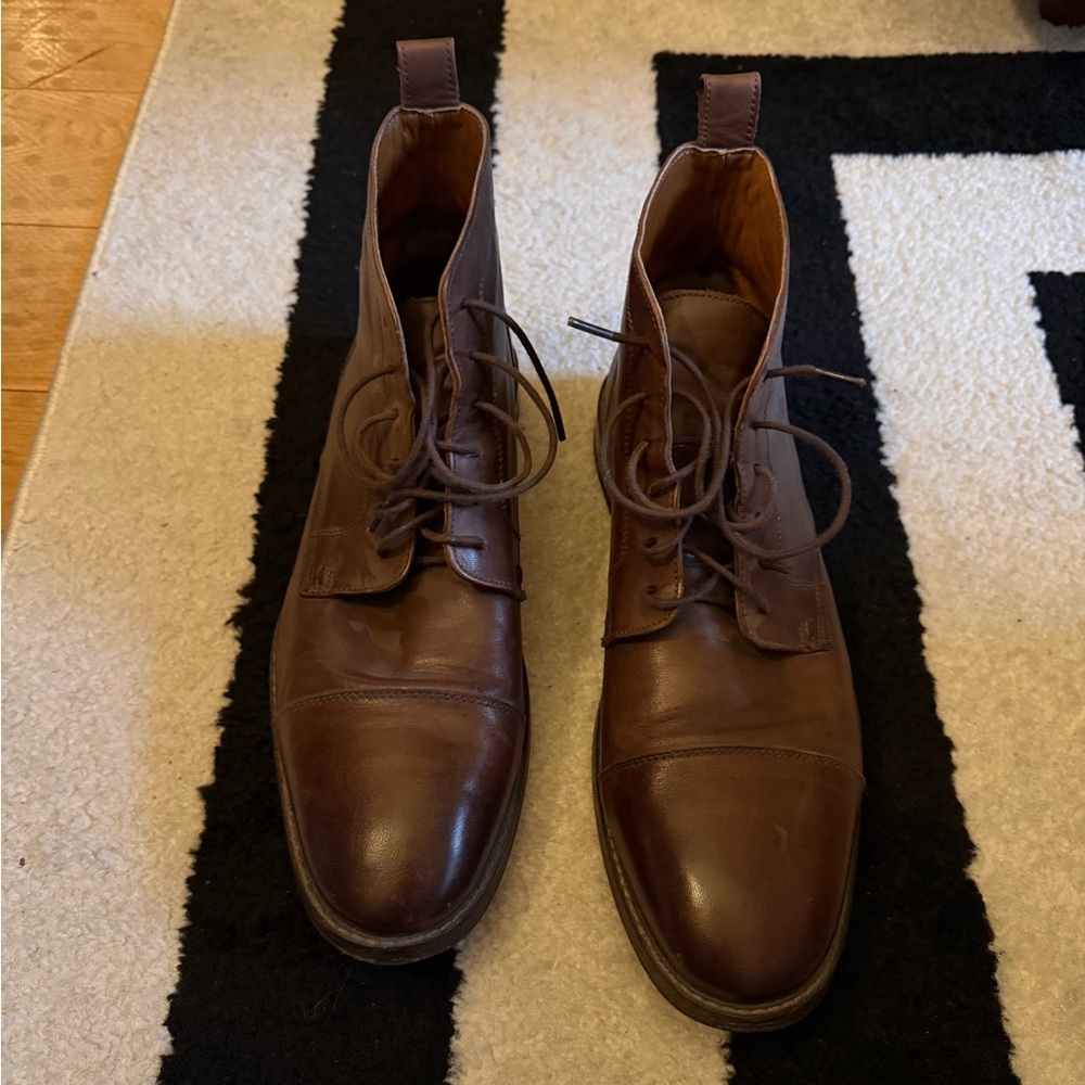 Kurt Geiger Brown Leather Boots